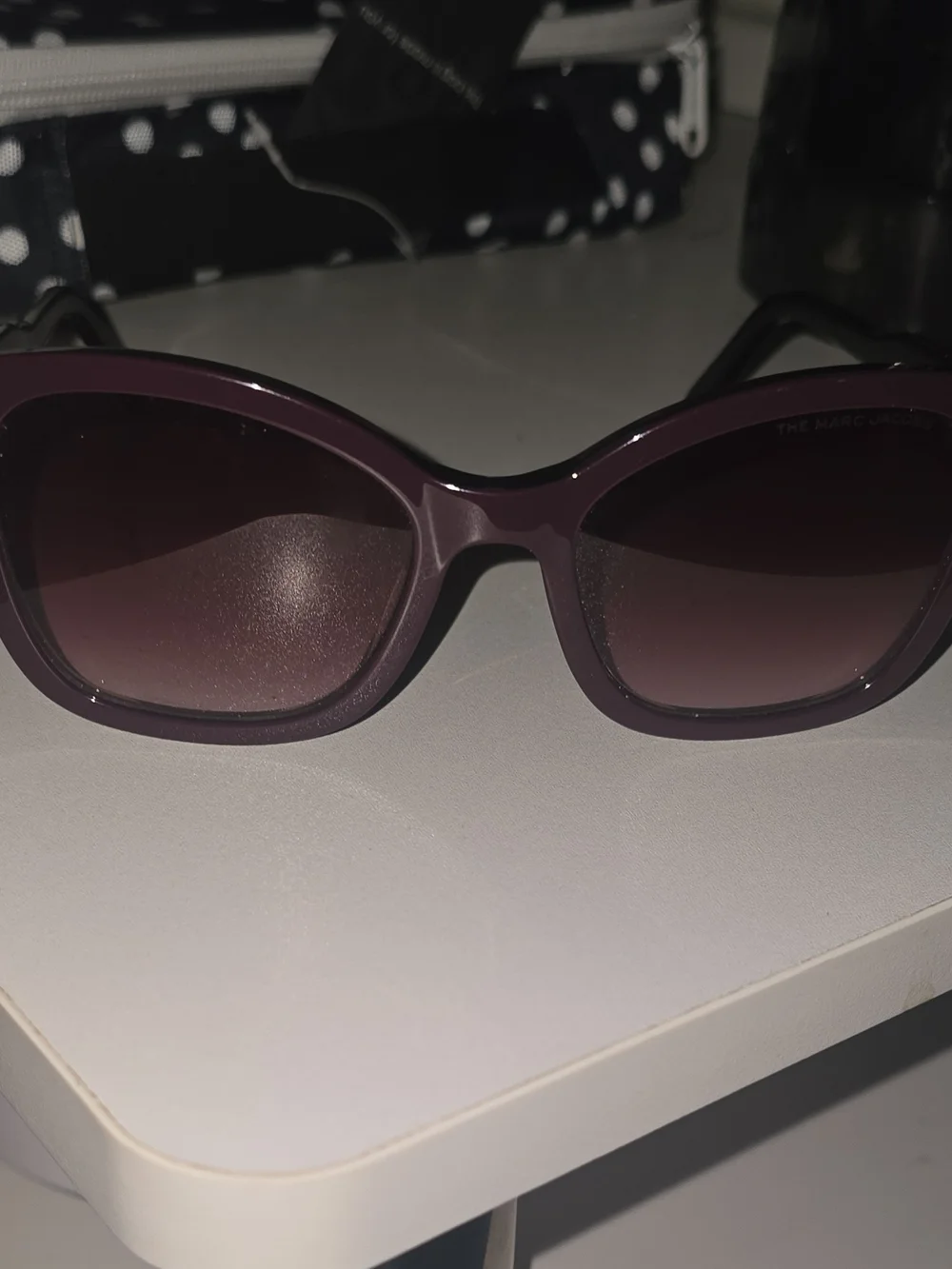 Marc Jacobs MARC 626/S Burgundy Cat Eye Sunglasses - Excellent Condition